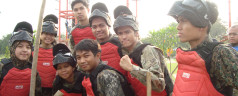 Senangnya Maen Paintball ^^