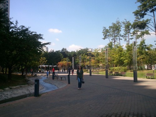 Dongtan's Central Park